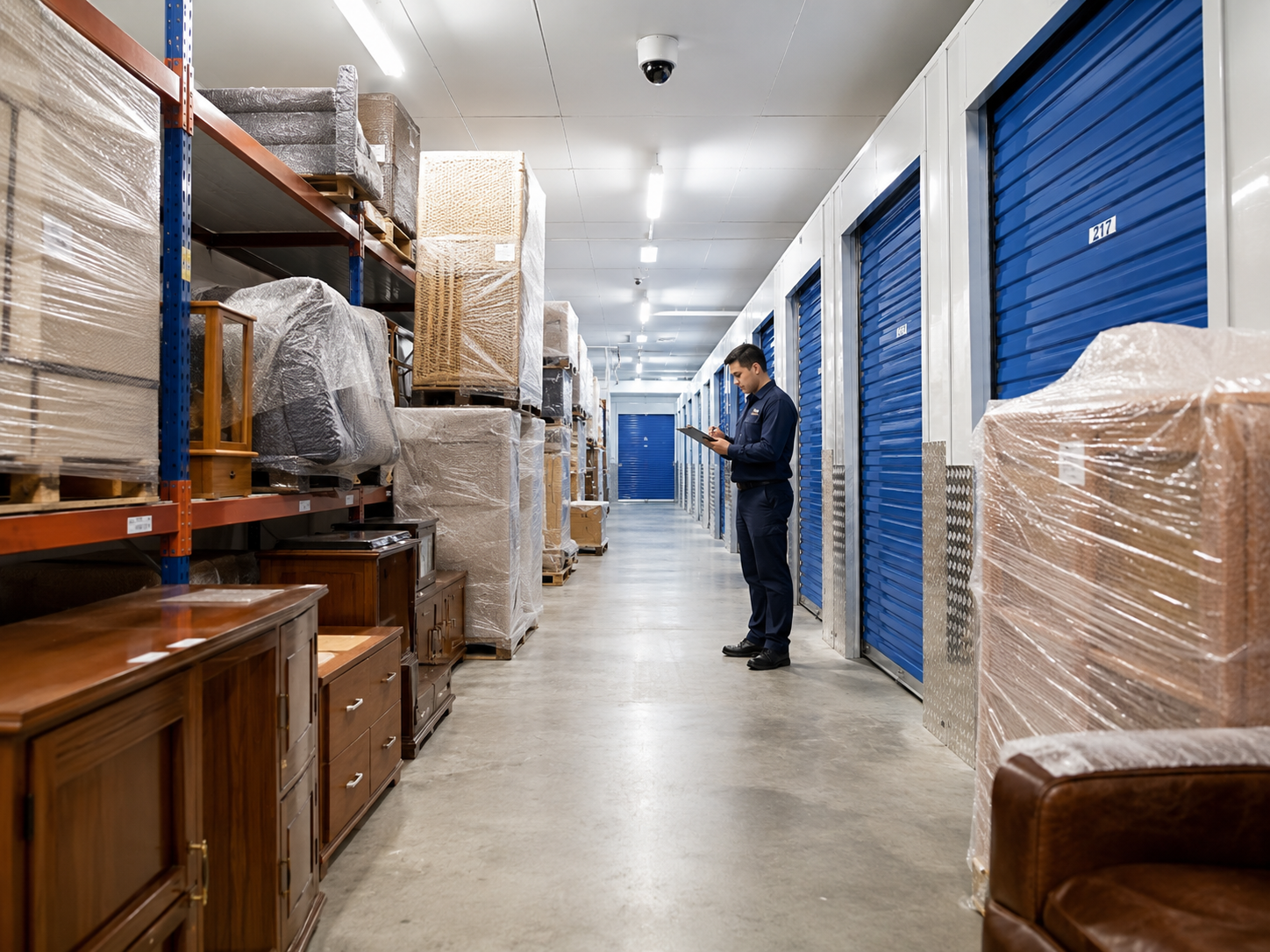 Instalaciones de guardamuebles Sercana Solutions